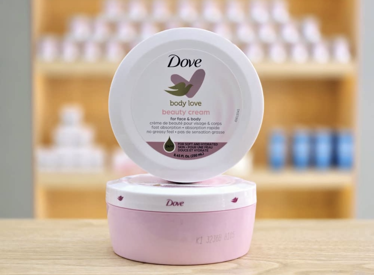 کرم آبرسان و مرطوب کننده دست و صورت و بدن داو اورجینال 250 گرمی